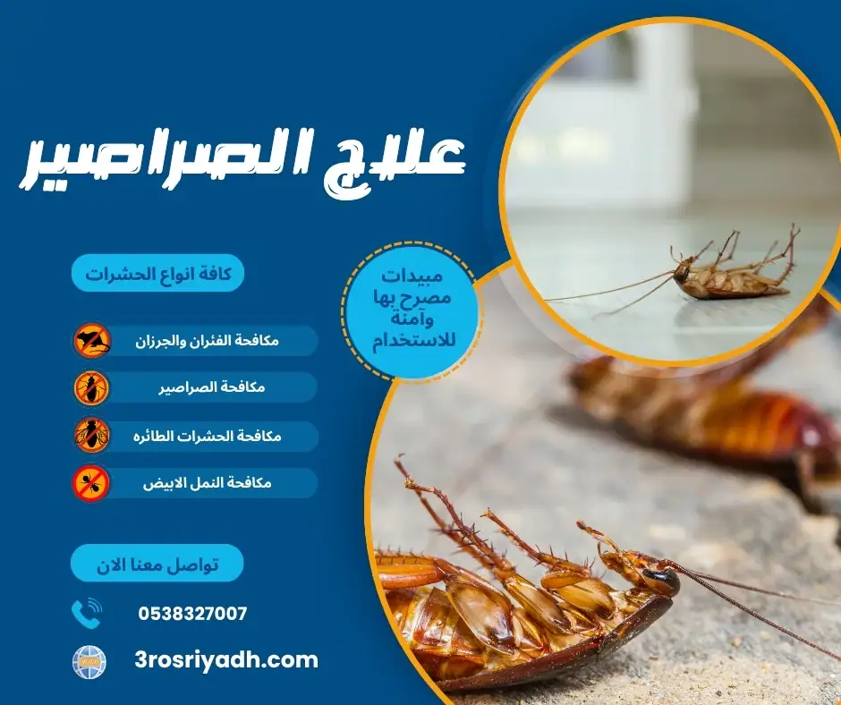 علاج الصراصير
