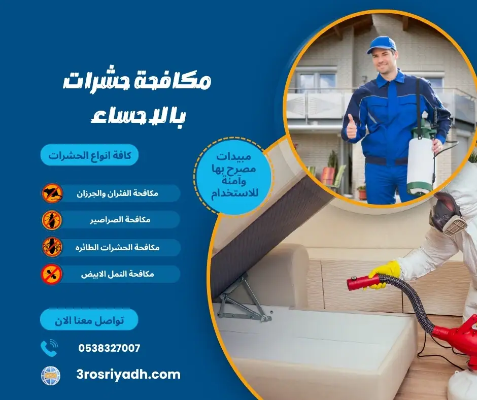 شركة مكافحة حشرات بالاحساء