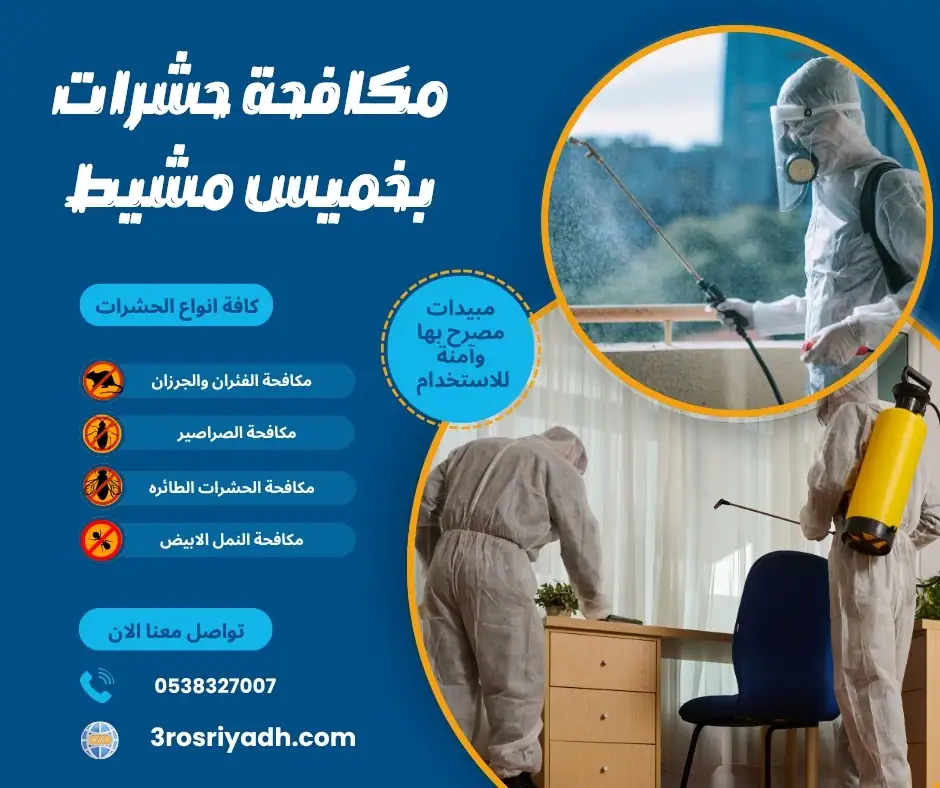 مكافحة حشرات بخميس مشيط