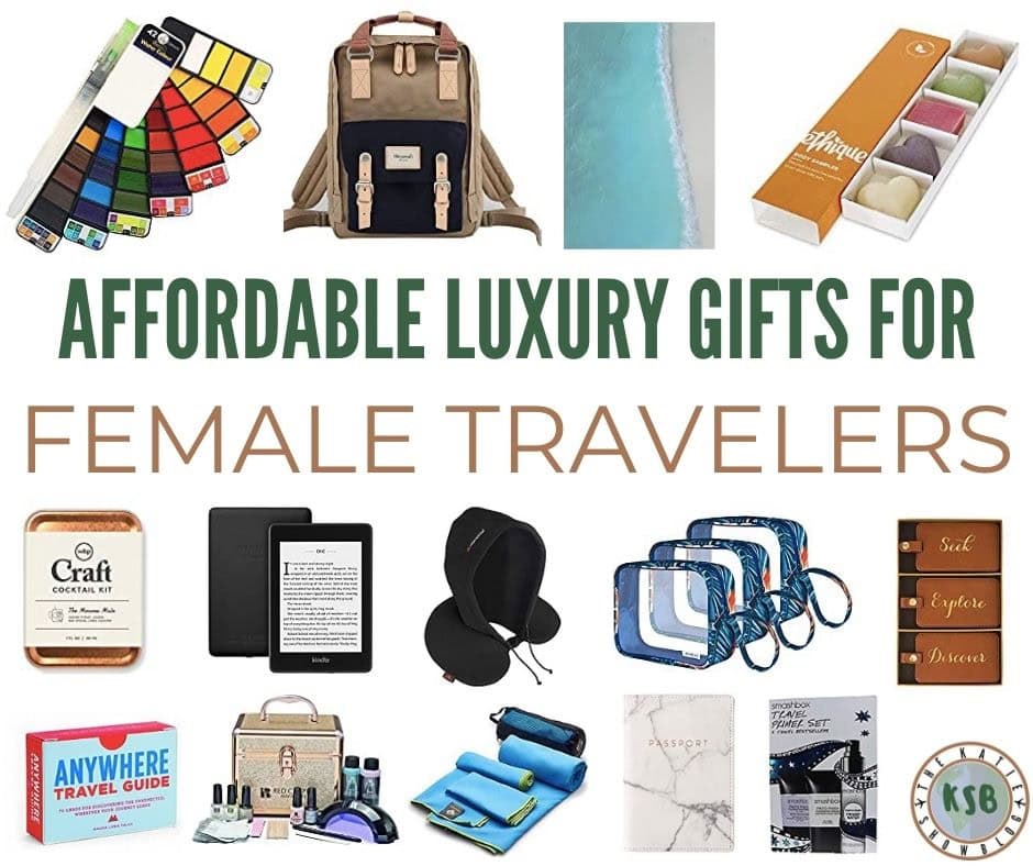 This holiday season, treat your travel loving friend. Here are 15 gifts for the female traveler that are a little slice of affordable luxury.