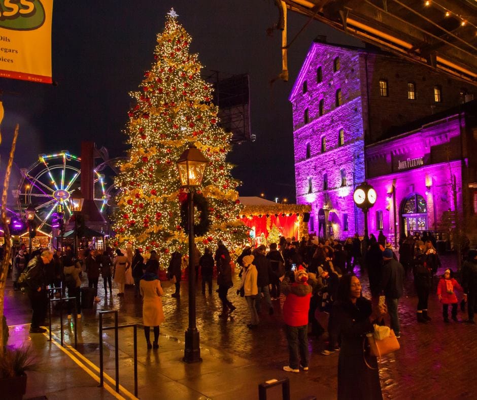 Toronto tree lighting celebrations beginning tomorrow