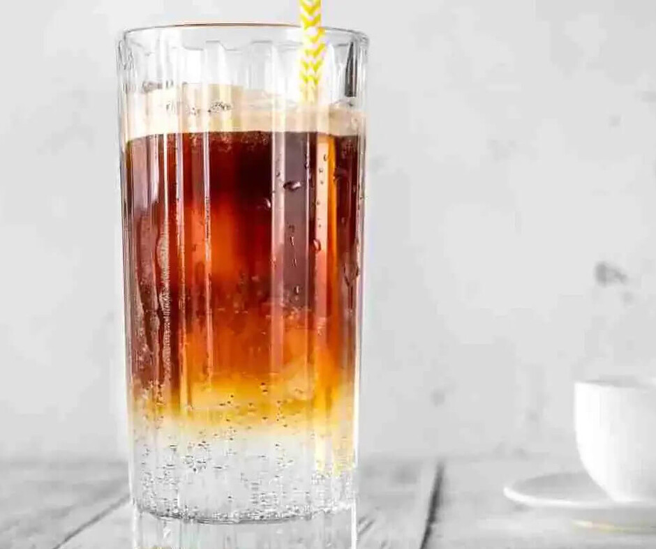 Espresso Tonic with breakfast