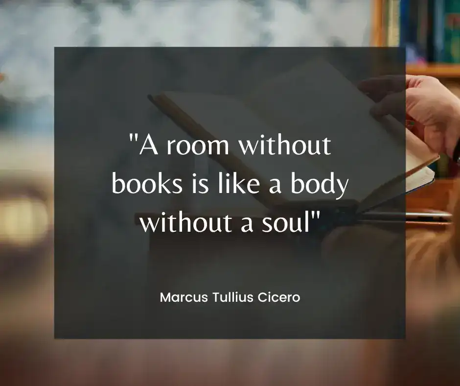 Quote about books and reading