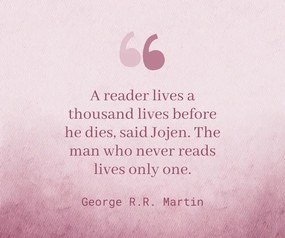 Quote about books and reading