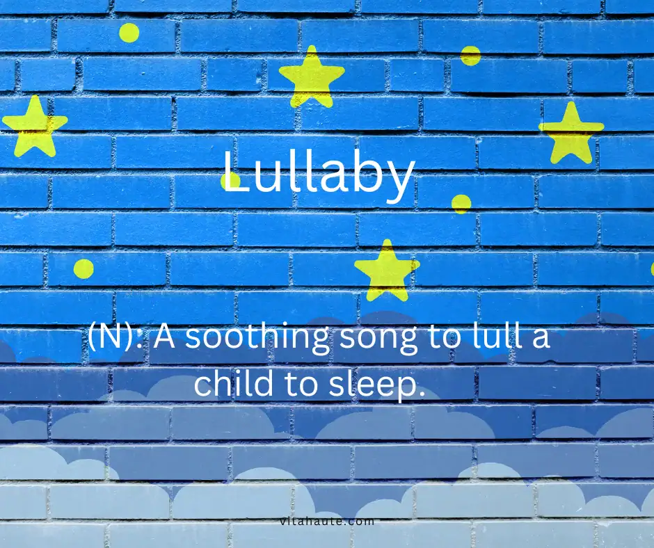 Beautiful word in English and its definition