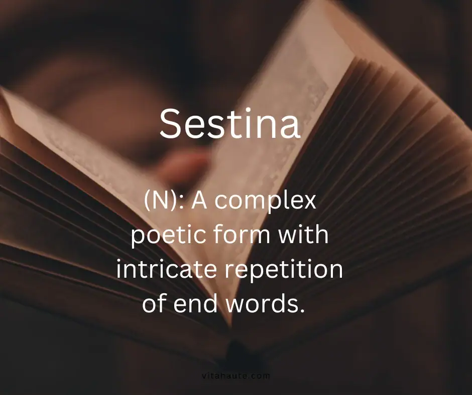 Beautiful word in English and its definition