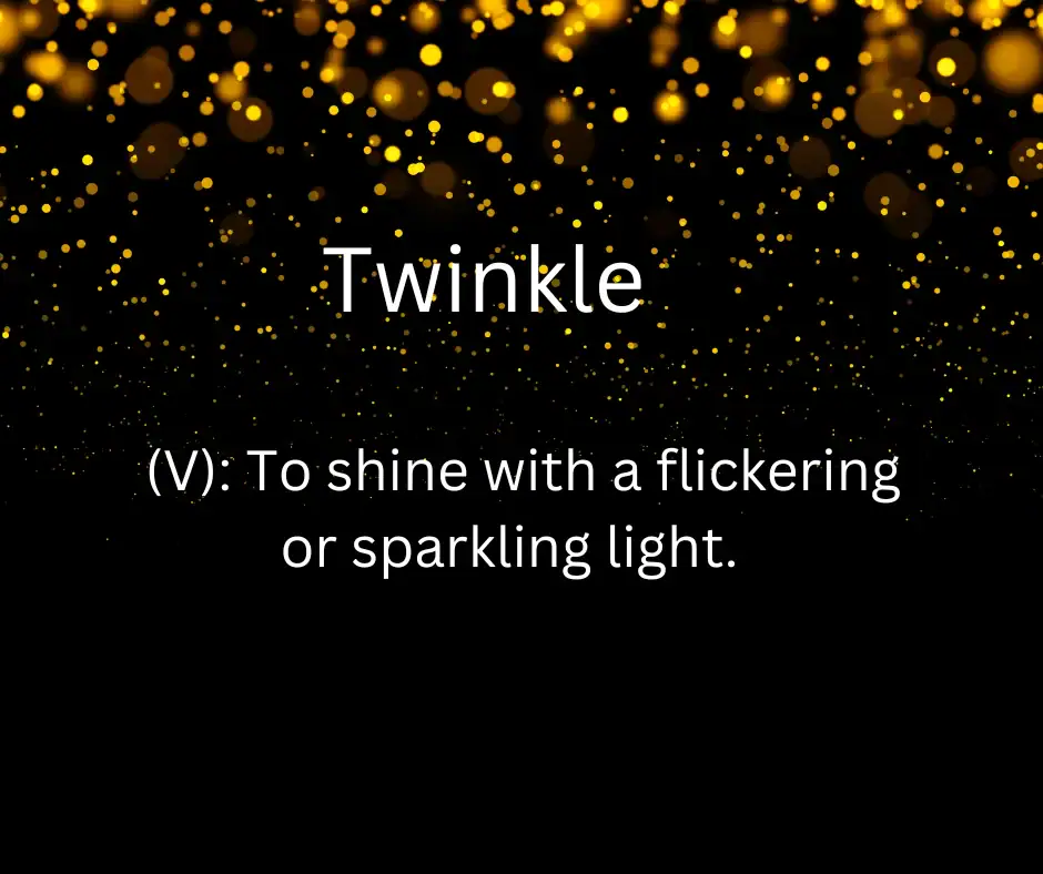 Beautiful word in English and its definition