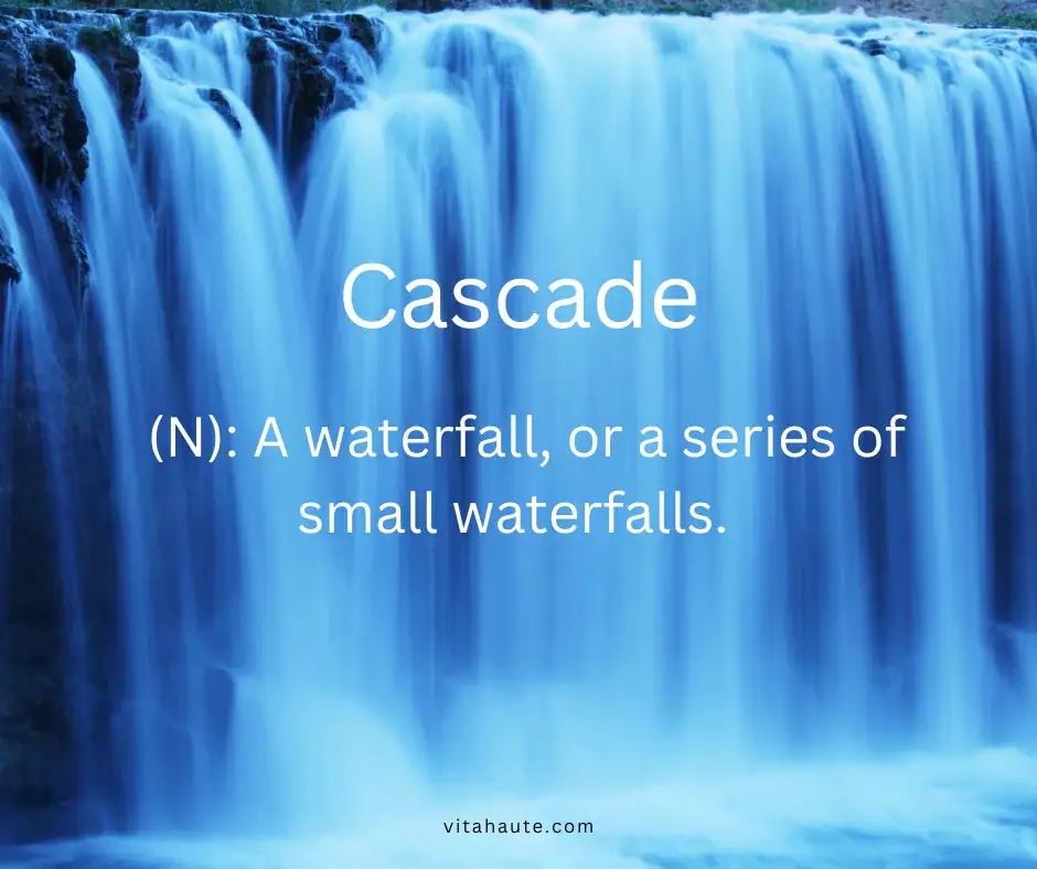 Beautiful word in English and its definition