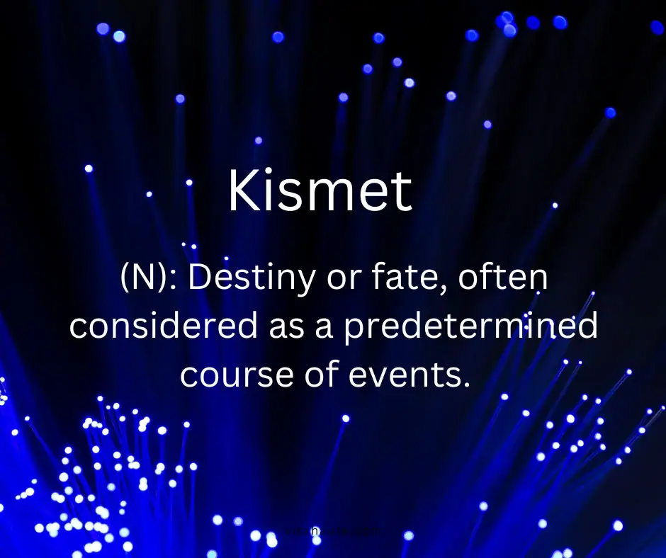 Beautiful word in English and its definition