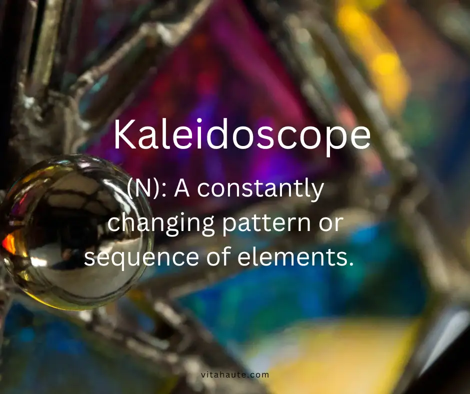 Beautiful word in English and its definition