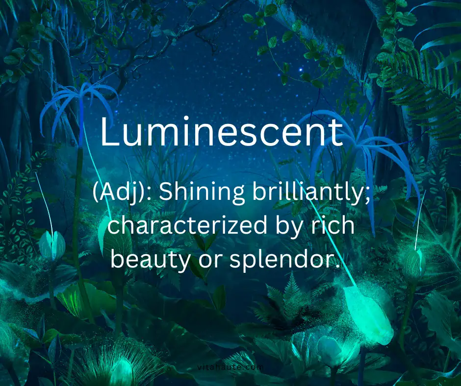 Beautiful word in English and its definition