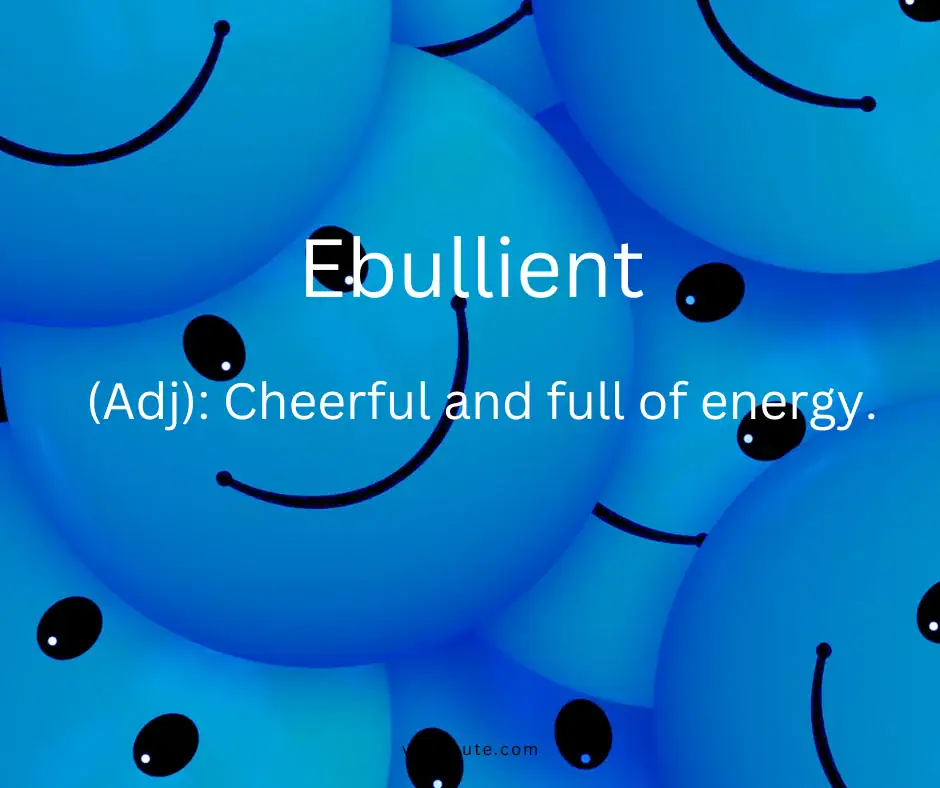 Beautiful word in English and its definition