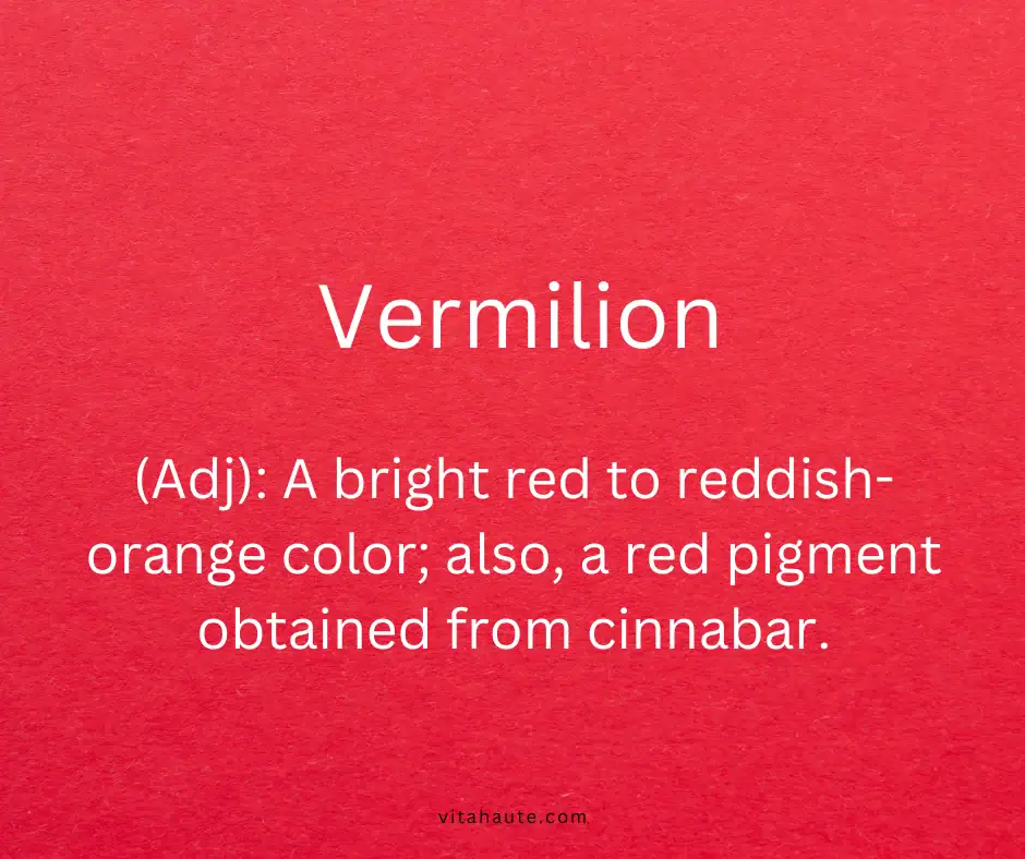 Beautiful word in English and its definition