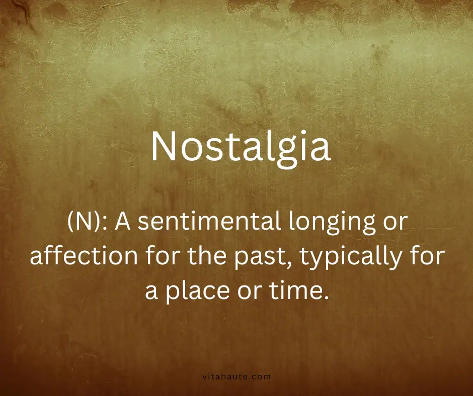 Beautiful word in English and its definition