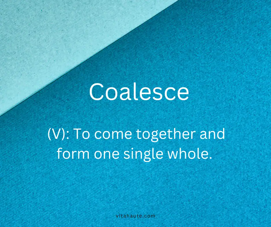 Beautiful English word and its definition