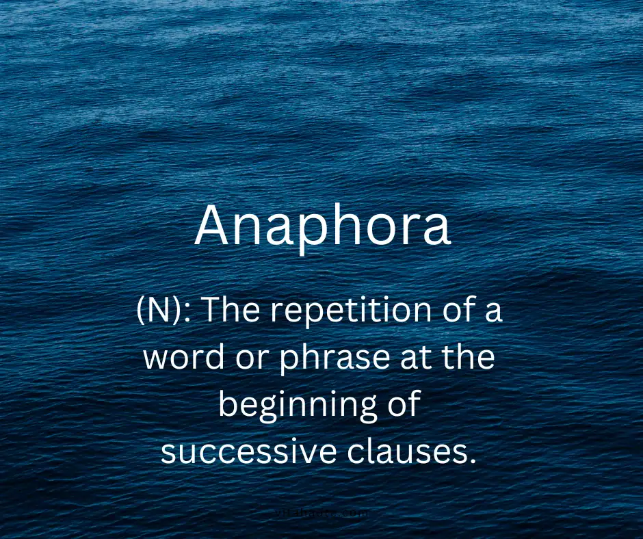 A rare English word and its definition