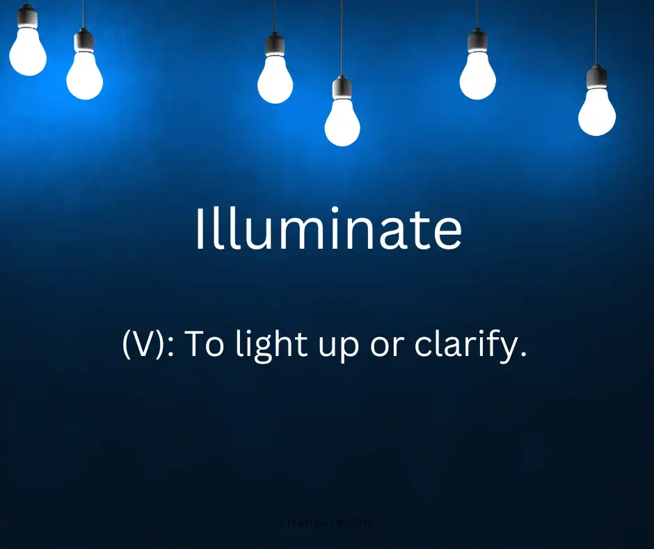 Beautiful English word and its definition