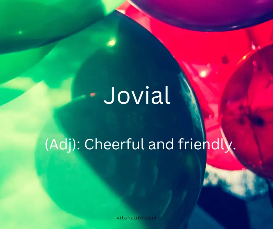 Beautiful English word and its definition