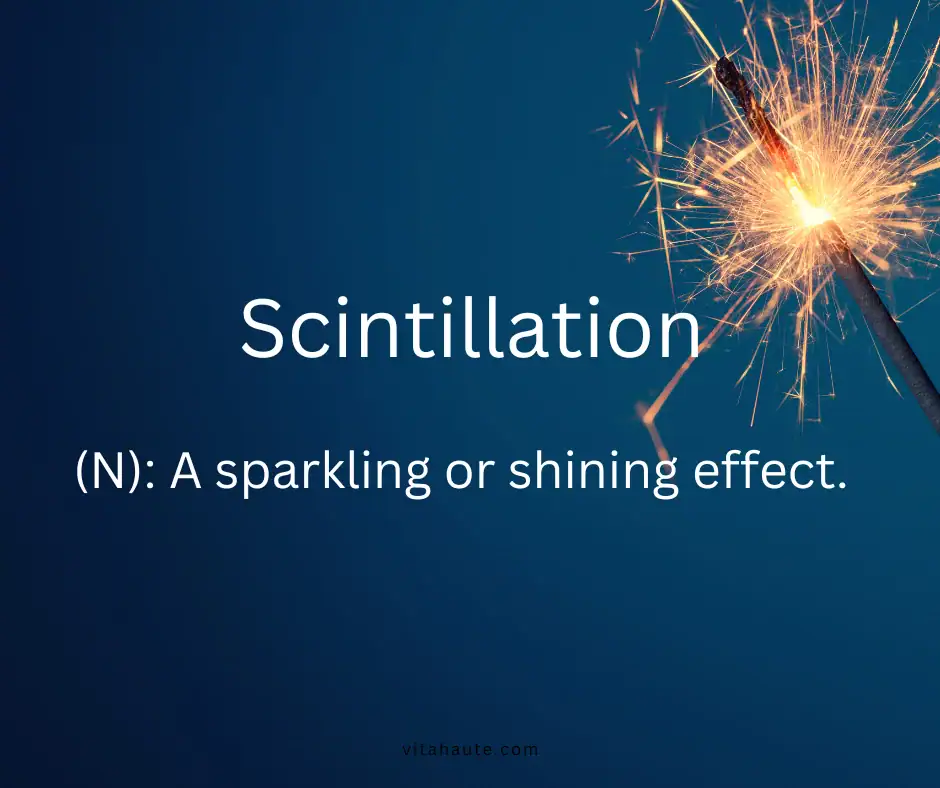 Beautiful English word and its definition