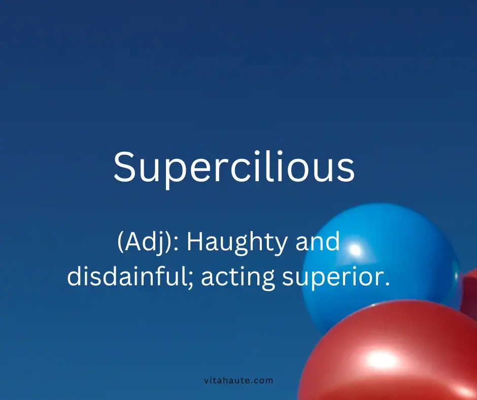 Beautiful English word and its definition