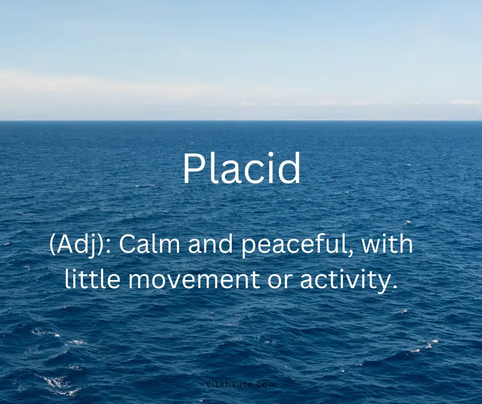 Beautiful English word and its definition