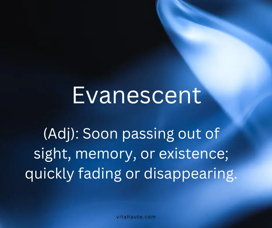 Beautiful English word and its definition