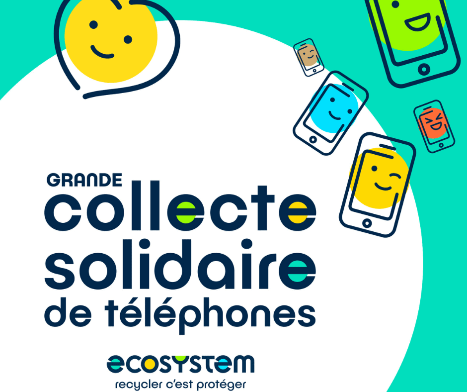 Grande collecte solidaire de téléphones
