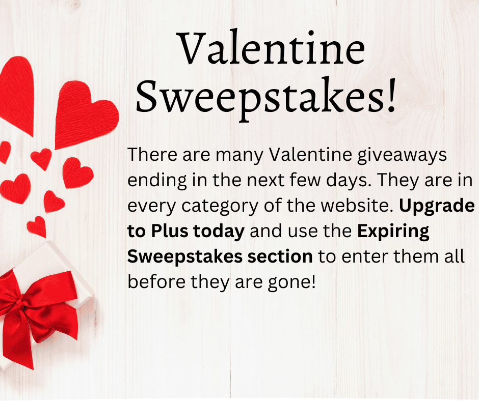 Valentine Sweepstakes