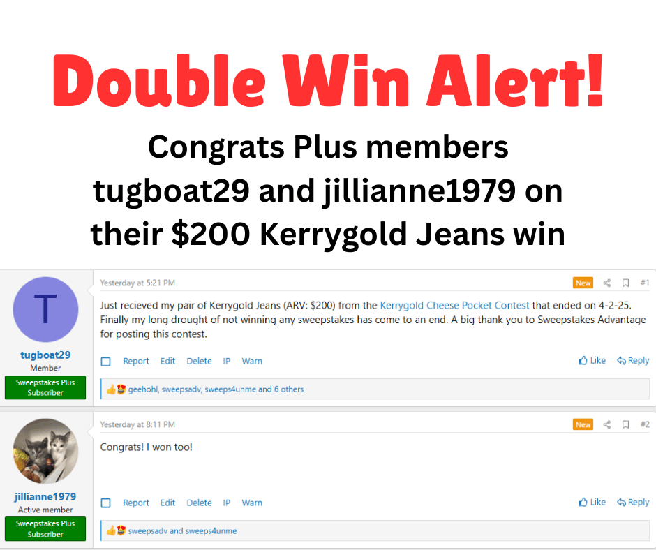kerrygold sweepstakes winners
