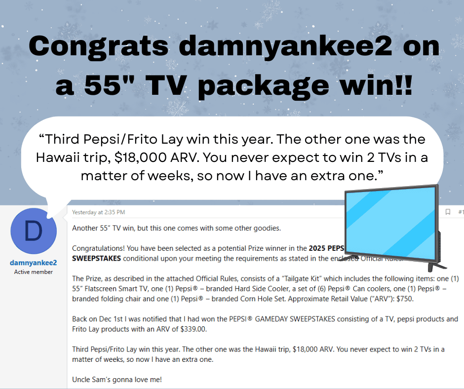 Pepsi Sweepstakes