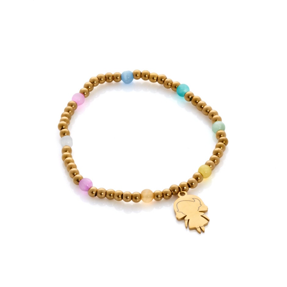 pulsera summer nina dorada
