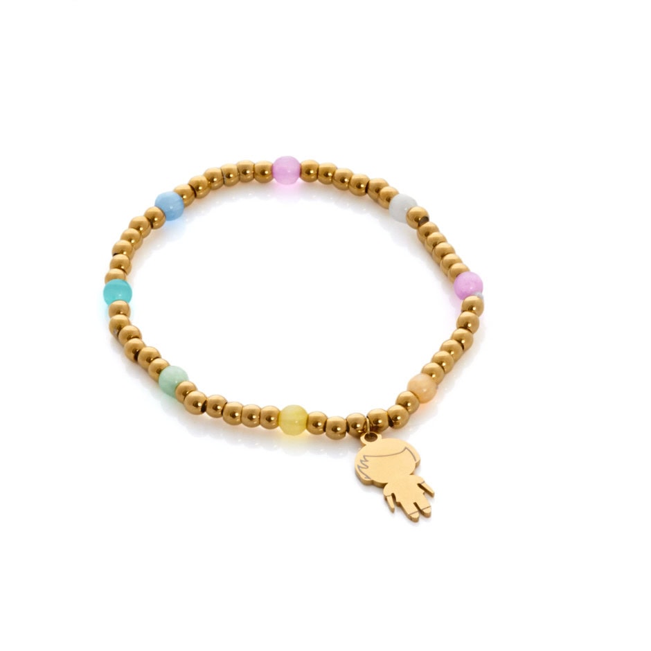 pulsera summer nino dorado