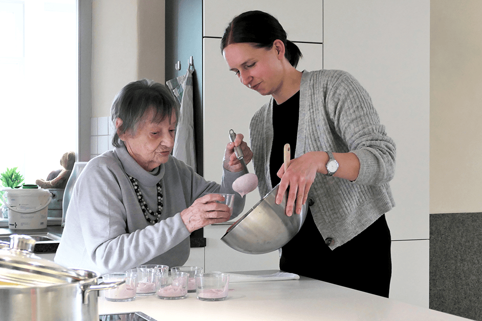 Nachtisch zubereiten in Limburg