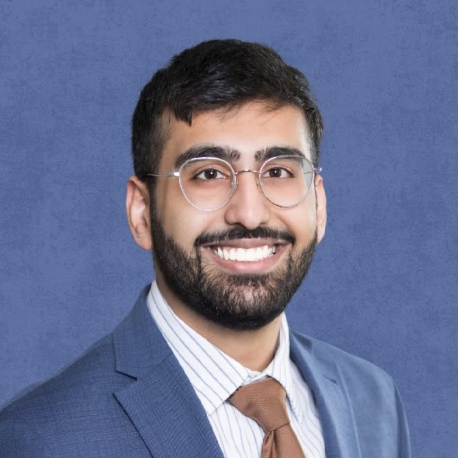 Young man smiling