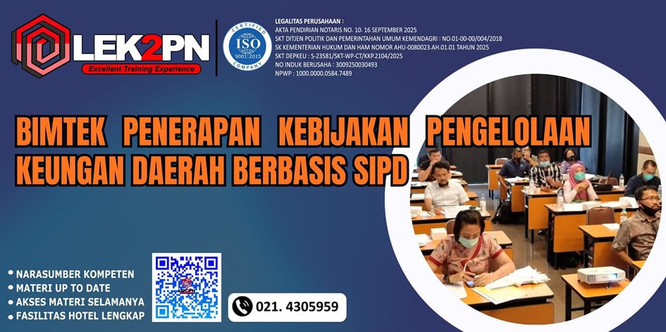 Bimtek Penerapan Kebijakan Pengelolaan Keungan Daerah Berbasis SIPD