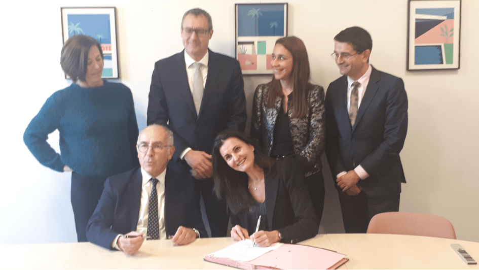 signature de l'accord-cadre : - la Direction de l’administration pénitentiaire (Ministère de la Justice), - la Dgsip (MESRI), - France Universités.