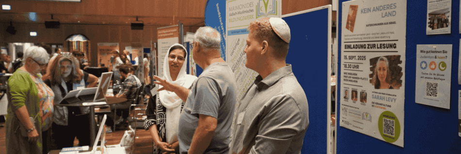 Demokratie-Tag Rheinland-Pfalz 2025; Stand des Maimonides Bildungswerks