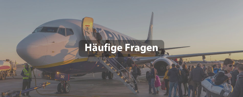 Häufige Fragen zum Web-Check-in bei der Ryanair