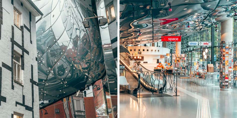 The Modern Art Museum (Kunsthaus) in Graz.