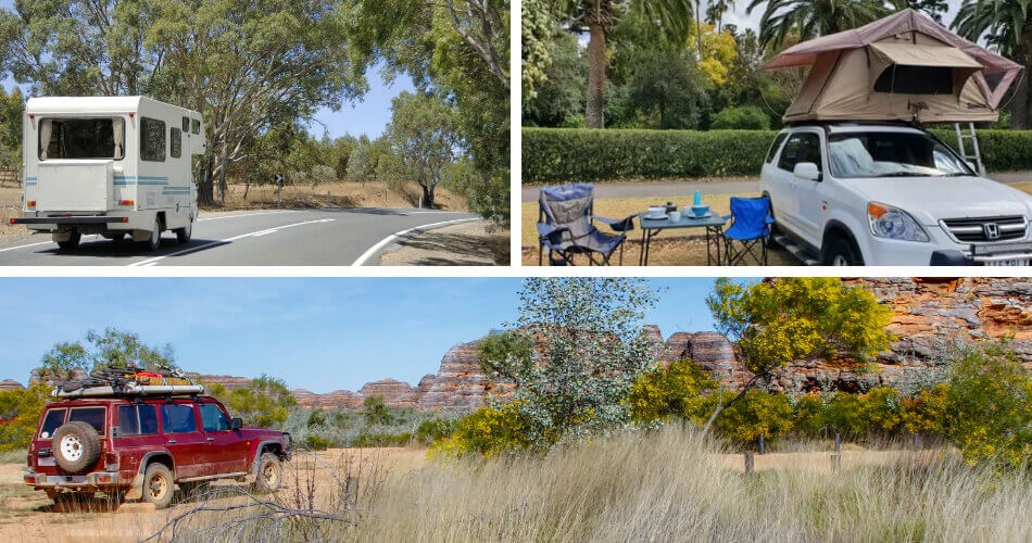 Road Trip Australia - Car, Motorhome, Tent