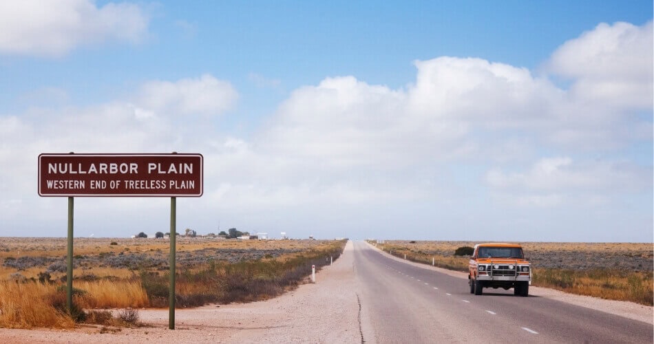 Road Trip from Sydney to Perth crossing the Nullarbor Plain