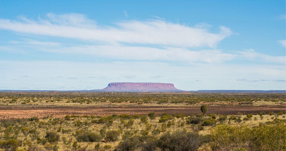Mt Connor, often mistaken for being Ayers Rock, Australia
