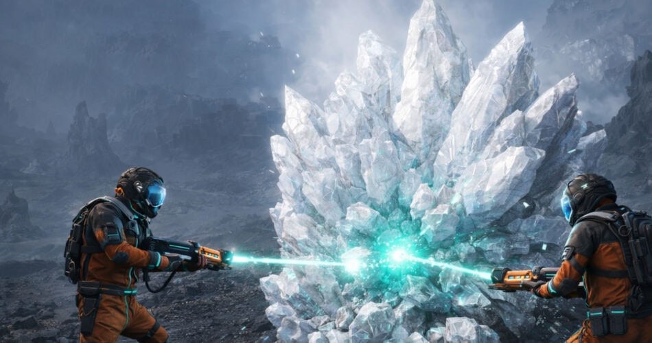 Symbolbild für StarRupture Calcium: Astronauten farmen Calcium