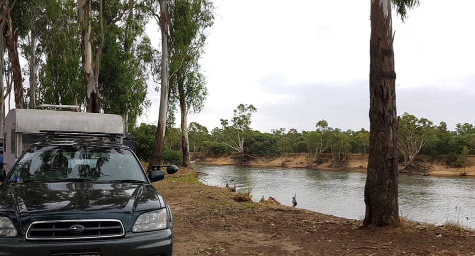 Free Camping on the Murray River