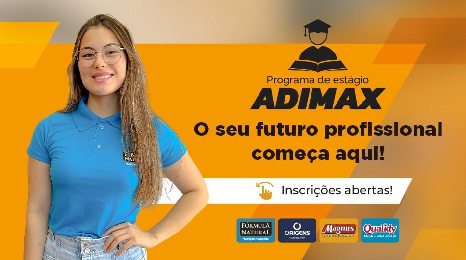 Programa de Estágio Adimax 2025: Evolua!