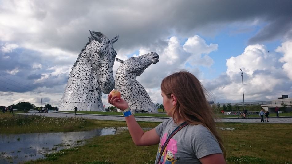 The Kelpies Water Horse Sculptures Falkirk Water Horses, Scotland