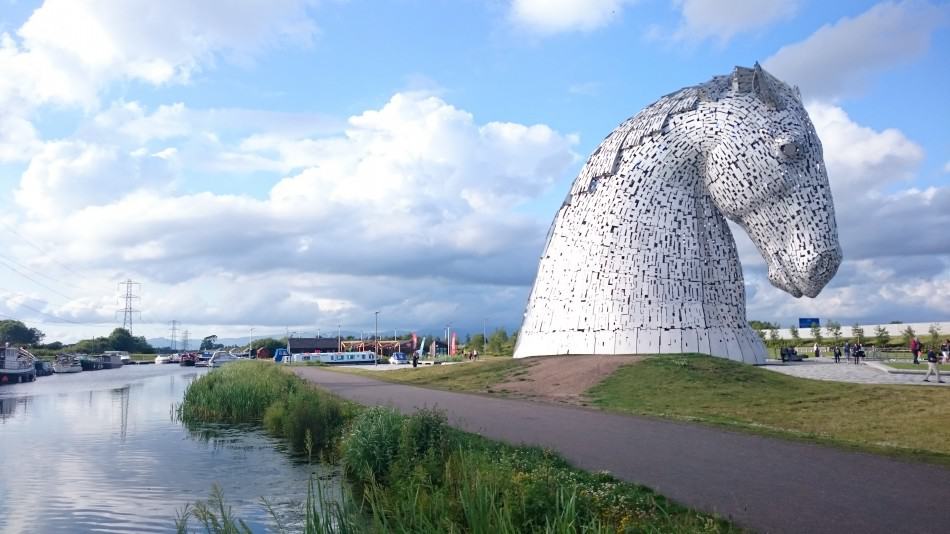 The Kelpies Water Horse Sculptures Falkirk
