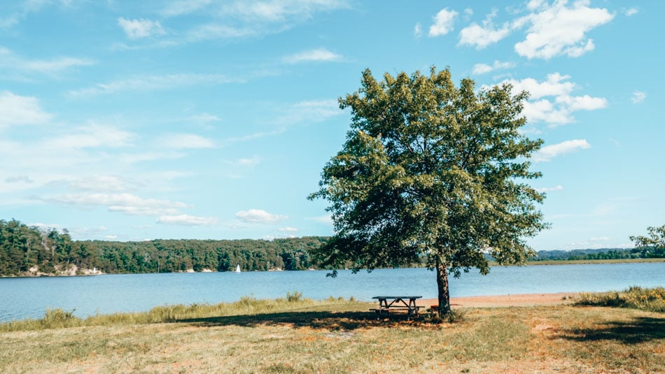 Deam Lake State Recreation Area in Clark County indiana