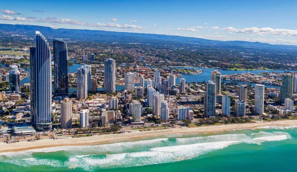 Surfers Paradise and the Gold Coast - East Coast Australia. Read our complete 6-week itinerary for touring the East Coast of Australia.