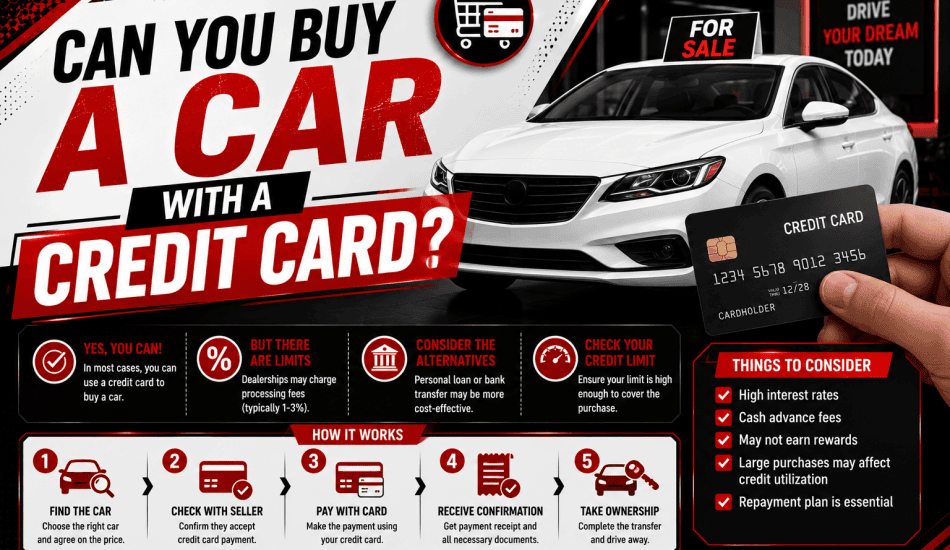 Can You Buy a Car With a Credit Card